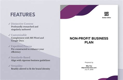 Nonprofit Business Plan Template & Guide [Updated .
